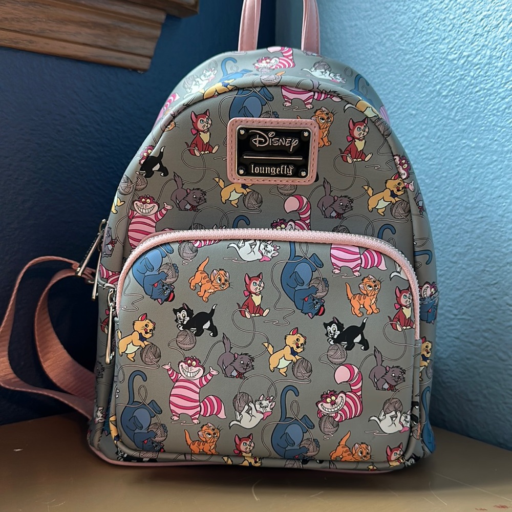 Disney Cats Loungefly Mini Backpack Gem